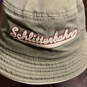Schlitterbahn Olive Green Bucket Hat